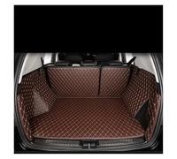 Car Trunk Mat For Cadillac For XT4 2018-2020 The Trunk Cargo Leather Liner Car Boot Liner Cargo Compartment Floor Carpet(Coffee-A)