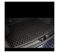 Car Trunk Mat For Cadillac For XT4 2018-2020 The Trunk Cargo Leather Liner Car Boot Liner Cargo Compartment Floor Carpet(Black red)