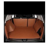 Car Trunk Mat For Cadillac For XT4 2018-2020 The Trunk Cargo Leather Liner Car Boot Liner Cargo Compartment Floor Carpet(Brown-A)