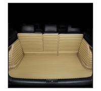 Car Trunk Mat For Chevrolet For Trailblazer 2019-23 Stripe 5D Full Coverage Car Trunk Mat Accessories Carpet Boot Liner(Beige)