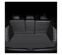 Car Trunk Mat For Chevrolet For Trailblazer 2019-23 Stripe 5D Full Coverage Car Trunk Mat Accessories Carpet Boot Liner(Black beige)