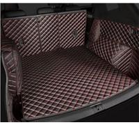 Car Trunk Mat For Citroen C4 For Picasso 2014 2015 2016 2017 2018 5 Seats Car Trunk Mat Carpet Cargo Rear Boot Mat(Black Red 4pcs)