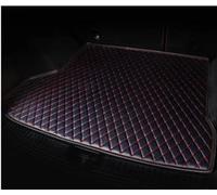 Car Trunk Mat For Citroen C4 For Picasso 2014 2015 2016 2017 2018 5 Seats Car Trunk Mat Carpet Cargo Rear Boot Mat(Black red2)