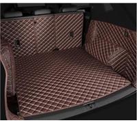 Car Trunk Mat For Citroen C4 For Picasso 2014 2015 2016 2017 2018 5 Seats Car Trunk Mat Carpet Cargo Rear Boot Mat(Brown)
