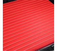 Car Trunk Mat For Glc For Coupe 2024 2025 Car Trunk Mats Car Tailgate Box Mat Car Interior Stripe Custom Accessories Car Boot Liner Mats(Red)
