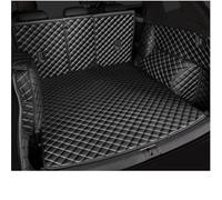Car Trunk Mat For Tesla For Model For X 2016-2017 6-Seat The Trunk Cargo Leather Liner Car Boot Compartment Floor Carpet Mud Car Boot Liner(Black a)