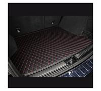 Car Trunk Mat For VW For ID4 2021 Car Trunk Mats Waterproof Auto Interior Accessories Protector Pads Boot Liner(Black Red)