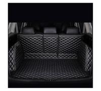 Car Trunk Mats Back Rear Side Trunt Carpet For Hyundai For Santa Fe 2018 2017 2016 2015 2014 2013 7 Seats Auto Parts Styling Rugs Boot Liner(All black)