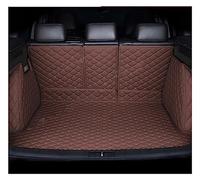 Car Trunk Mats Car Rear Trunk Mats For Lexus RX 270 330 350 AL10 2010~2015 5 Seater Waterproof Pads Leather Mat Tray Carpet Mud Car Accessories Car Boot Protector(D Brown,Full cover)