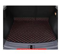 Car Trunk Mats Custom Car Trunk Main Mat For MG ZS EV 2017-2025 Waterproof Anti Scratch Non-slip Protect Cover Internal Auto Accessory(Black Red 4pcs)
