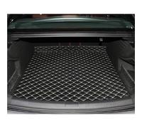 Car Trunk Mats Custom Car Trunk Main Mats For A4 B9 8W 2017-Present Wagon Sedan Waterproof Anti Scratch Non-slip Protect Cover Accessory(Black beige,Shape A)