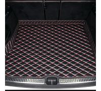 Car Trunk Mats Custom Car Trunk Mats For Peugeot For 301 2014-2018 Car Accessories Auto Goods Interior Details Protector Pad(Black Red 4pcs)