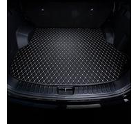 Car Trunk Mats Custom Car Trunk Mats For Toyota All Models For Land For Cruiser For Prado For Rav4 For Corolla For Highlander For Yaris For Venza For Prius Protector Pad(Black beige)