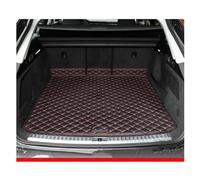 Car Trunk Mats For A6 C8 4K 2020-Present Sedan Wagon Custom Car Trunk Main Mats Waterproof Anti Scratch Non-slip Protect Cover Accessory(Black Red 4pcs,Style A)