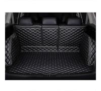 Car Trunk Mats for Cadillac XT5 2025,All Weather Pu Leather Full Coverage Cargo Liners with Backrest Mat Protection Black
