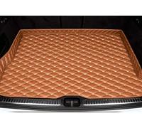 Car Trunk Mats For Hyundai For Tucson For Santa Fe I30 I40 For Veloster For Genesis For Venue For Terracan For Ioniq For Accent Car Boot Liner Mat Protector(Brown)