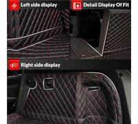 Car Trunk Mats For Kia EV5 2024-2025 Auto Full Coverage Trunk Mat Car Anti-dirty Pad Protective Pad Cargo Liner Interior Accessories(Dark-Brown)