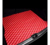 Car Trunk Mats For TT 8N MK1 1998~2006 Waterproof Non-Slip Leather Pad Fully Surrounded Car Floor Mat Protector Guard(Racing Red,B)