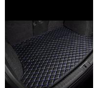 Car Trunk Mats For TT 8N MK1 1998~2006 Waterproof Non-Slip Leather Pad Fully Surrounded Car Floor Mat Protector Guard(Black BLUE,B)