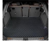 Car Trunk Mats For Volvo XC90 7-Seat 2016-2025 Boot Mat Waterproof Cargo Tray Protector All-Weather Rear Boot Liners Pad Boot Liner Protector(Black-Blue)