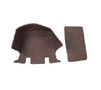 Car Trunk Mats Luggage Tray Storage Pad For Cayenne 718 Car Rear Trunk Mats Waterproof Protective Pads Cargo Liner Tray Floor Interior(Brown 2 pcs)