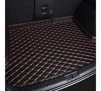 Car Trunk Mats PU Leather Custom Car Trunk Mats For Bmw For X3 For F25 2011-2017 Interior Details Car Accessories Carpet Protector Pad(Black Red 4pcs)