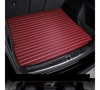 Car Trunk Mats Stripe Custom Style Car Trunk Mats For Dodge For Challenger 2015-2020 Car Accessories Interior Details Protector Pad(RED WINE)