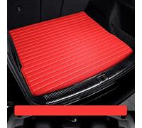 Car Trunk Mats Stripe Custom Style Car Trunk Mats For For A3 2014-2022 Car Accessories Interior Details Protector Pad(Red)