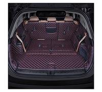 Car Trunk Mats The Trunk Cargo Leather Liner Car Boot Compartment Floor Carpet Mud Kick For BMW X5 2008-2020 Boot Protector Mat(Black Red 4pcs)