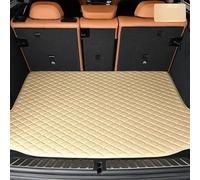 Car Trunk Mats Waterproof Custom Leather Car Trunk Mat For Chrysler All Medels 300c 300 300m For Aspen For Cirrus For Daytona Trunk Mat(Beige)