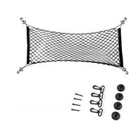 Car Trunk Net for Jaguar F PACE 2016-2021 2022 2023 2024 2025 X761, High Elastic Nylon Cargo Net with Hooks and Screws, Heavy Duty Mesh Storage Organizer for SUV and Van, Secure and Easy Install