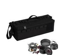 Car Trunk Organiser - Camping Cookware Organizer | Wear-Resistant Trunk Organiser | Cookware Organizer Storage Bag With Shoulder Strap | Multi-Functional Car Organizers And Storage For Camping Picnic