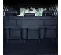 Car Trunk Organizer for Jeep Wrangler Grand Cherokee 2020-2024,Seat Back Hanging Organizers Storage with Pockets Large Capacity Car Interior Accessories,Oxford cloth