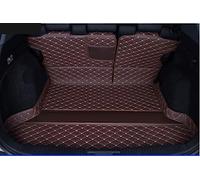 Car Trunk Protective Mat Deluxe Leather Full Rear Trunk Tray Liner Cargo Mat Floor Protector Foot Pad Mats For XRV For VEZEL 2015 2016 2017 2018 2019(Coffee)