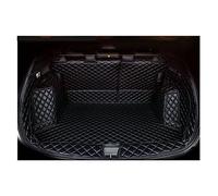 Car Trunk Protective Mat Deluxe Leather Full Rear Trunk Tray Liner Cargo Mat Floor Protector Foot Pad Mats For XRV For VEZEL 2015-2019(Black)