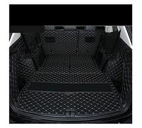 Car Trunk Protective Mat Seven-seat Dedicated Full-backed Trunk Box Mat Carpet For 2017-2018 For VW For Teramont For Atlas 7 Seats Car Styling(Black with beige)