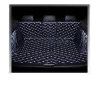Car Trunk Protector Mat For Infiniti For QX80 2013 2014 2015 2016 2017 Auto Full Coverage Trunk Mat Boot Cover Pad Cargo Liner Interior Protector(Black blue)