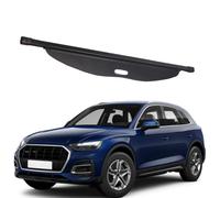 Car Trunk Retractable Cargo Cover for Audi Q5 2017 2018 2019 2020 2021 2022 2023 2024,Anti-Peeping,Rear Trunk Parcel Shelf Luggage Security Shield Shade,Carbon Black