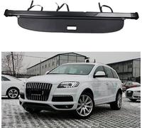 Car Trunk Retractable Cargo Cover for Audi Q7 2007 2008 2009 2010 2011 2012 2013 2014 2015, Rear Boot Curtain Shield Privacy Panel Roller Blind Shelves.