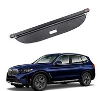 Car Trunk Retractable Cargo Cover for BMW X3 2019 2020 2021 2022 2023 2024,Anti-Peeping,Rear Trunk Parcel Shelf Luggage Security Shield Shade,Carbon Black