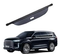 Car Trunk Retractable Cargo Cover for Chery Exeed VX,Rear Trunk Parcel Shelf Luggage Security Shield Shade,Anti-Peeping,Carbon Black