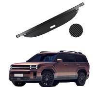 Car Trunk Retractable Cargo Cover for Hyundai Shengda 2024,Rear Trunk Parcel Shelf Luggage Security Shield Shade,Anti-Peeping,Carbon Black