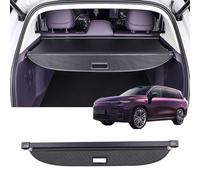 Car Trunk Retractable Cargo Cover for Leapmotor C16,Rear Trunk Parcel Shelf Luggage Security Shield Shade,Anti-Peeping,Carbon Black