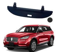 Car Trunk Retractable Cargo Cover for Lincoln Cursair 2019 2020 2021 2022 2023 2024 2025,Rear Trunk Parcel Shelf Luggage Security Shield Shade,Anti-Peeping,Carbon Black