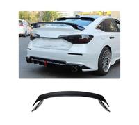 Car Trunk Spoiler Rear Trunk Wing Spoiler Accessories For Civic 11th Gen For Sedan For Hatchback 2022 White Black Car Styling Decoration(Sedan black)
