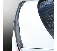 Car Trunk Spoiler Wing Set, Three-section Combination Rear Lip Splitter, Body Kit Tail Wing, Compatible with Benz W222 S-Class S 400 L 2013-2019,2-Carbon fiber look