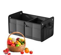 Car Trunk Storage Box, Car Trunk Organizer with Lid - Folding Storage Container with Lid,Folding Container Folding Organizer 60L Large Capacity Storage Organizer, USL215ERTQ5MURU1S3F