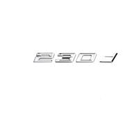 Car Trunk Words Logo Badge Emblem Decal Sticker Compatible With 2 Series 216d 218d 220d 225d 228d 230d 235d 240d F44 G42 U06 F22 F45 F46(230d chrome)