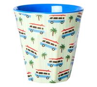 RICE - Melamine Cup 25 cl, Blue Car - Multi