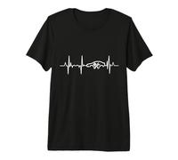 Car Tuning Heartbeat Automotive Tuner ECG Premium T-Shirt